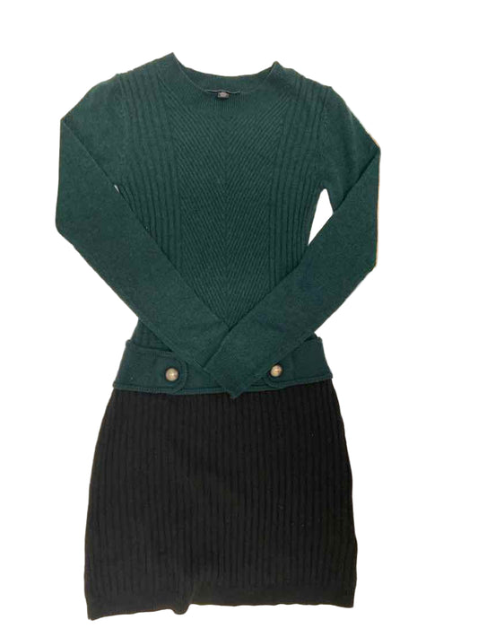 BCX Green Black Youth Size 14 CasualDress