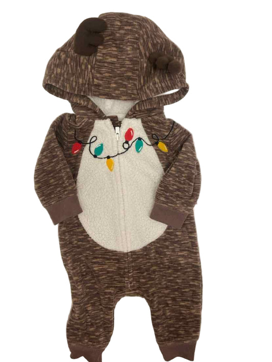 Just One You (D) Brown Infant Size 3 MO 1PCSleepwear