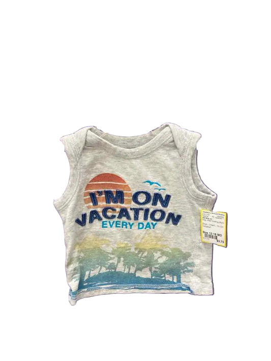 Old Navy (C) Gray Infant Size 12-18 MO TankTop
