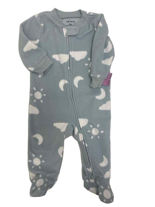 Carters (C) Blue Infant Size 6 MO 1PCSleepwear