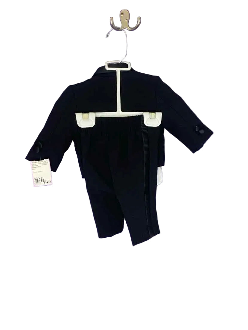 Spring Notion Black Infant Size NB 3PC Dressy