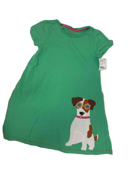 Mini Boden (A) Green Youth Size 6-7 CasualDress