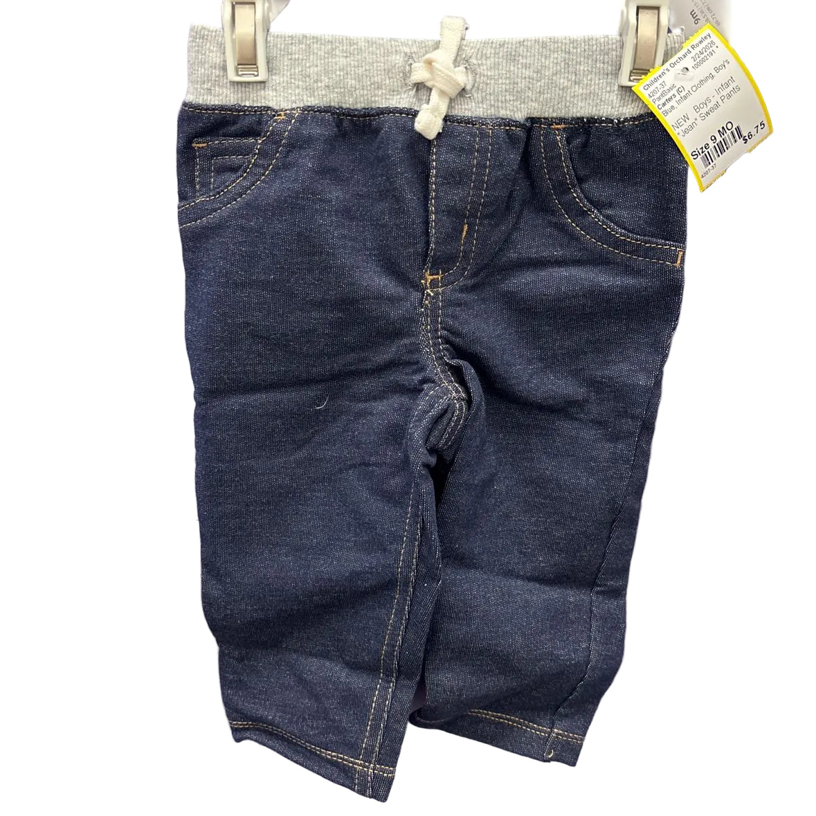 Carters (C) Blue Infant Size 9 MO PantBasic