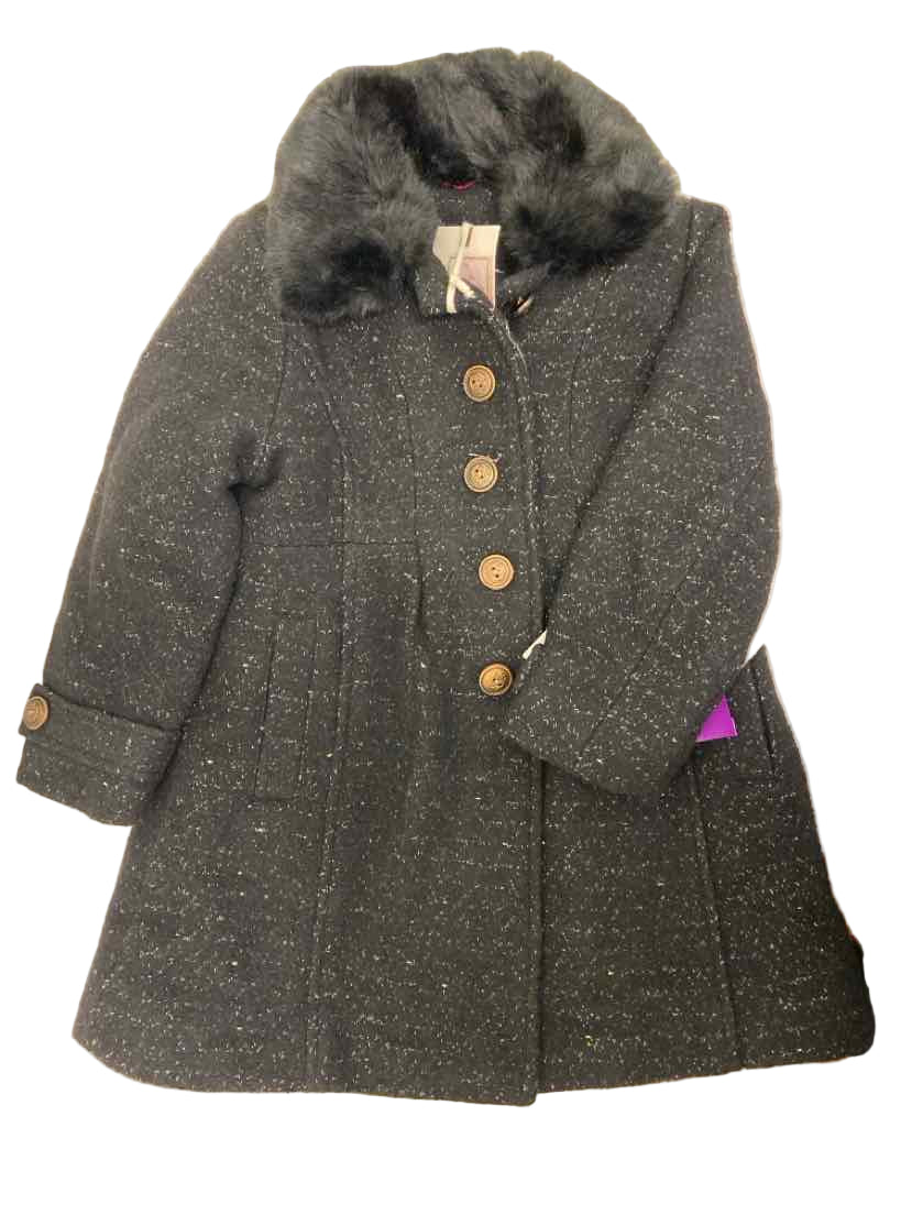 Jessica Simpson (B) Black Toddler Size 5 Dress Coat Heavy