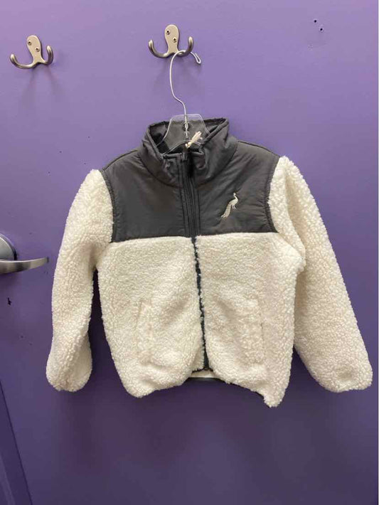 garb Cream Toddler Size 5 Jacket Fleece