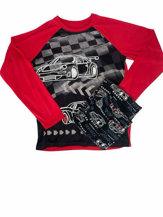 Wonder Nation (E) Red Black Youth Size 14-16 2PCSleepwear