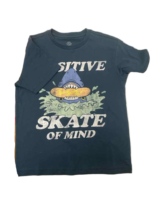 T & B Blue Youth Size 7-8 SSTop