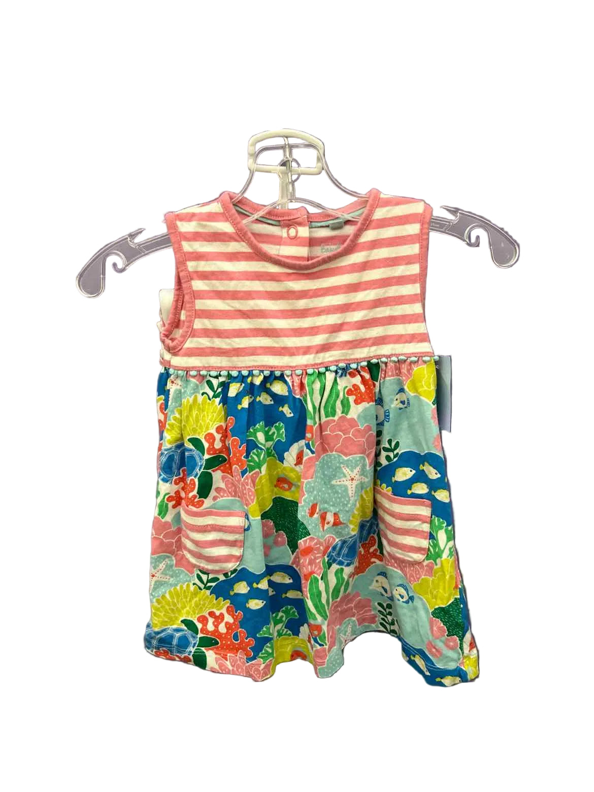Mini Boden (A) Stripe Infant Size 9 MO 2PC Casual