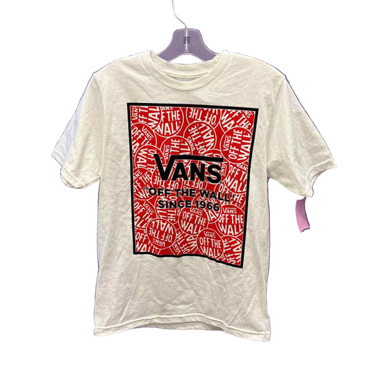 Vans (C) White Youth Size 7 SSTop