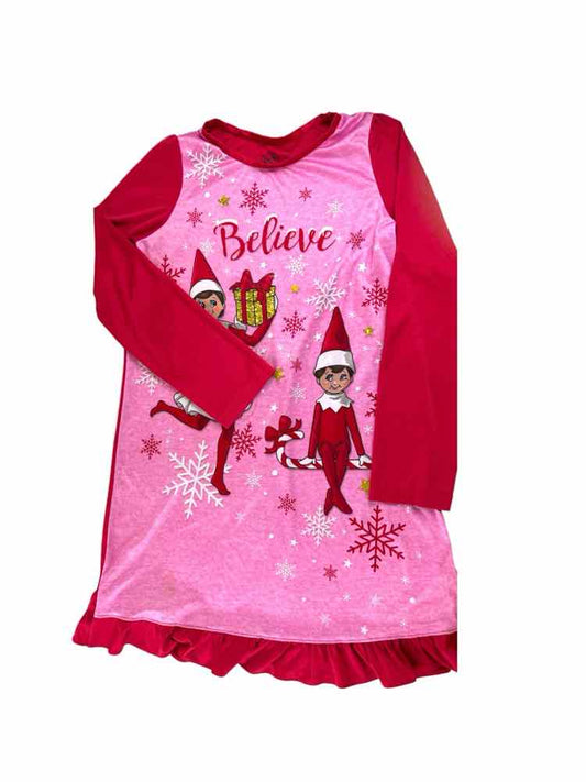 Elf on the Shelf Christmas Youth Size 12 Nightgown