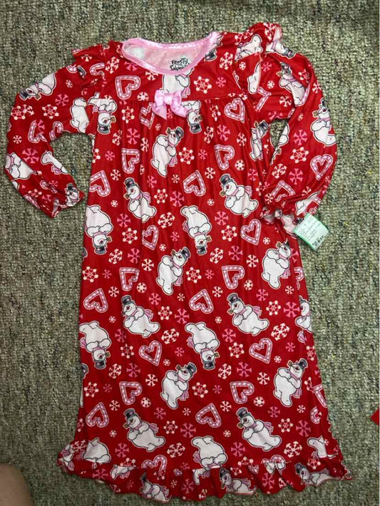 Frosty Christmas Toddler Size 5T Nightgown