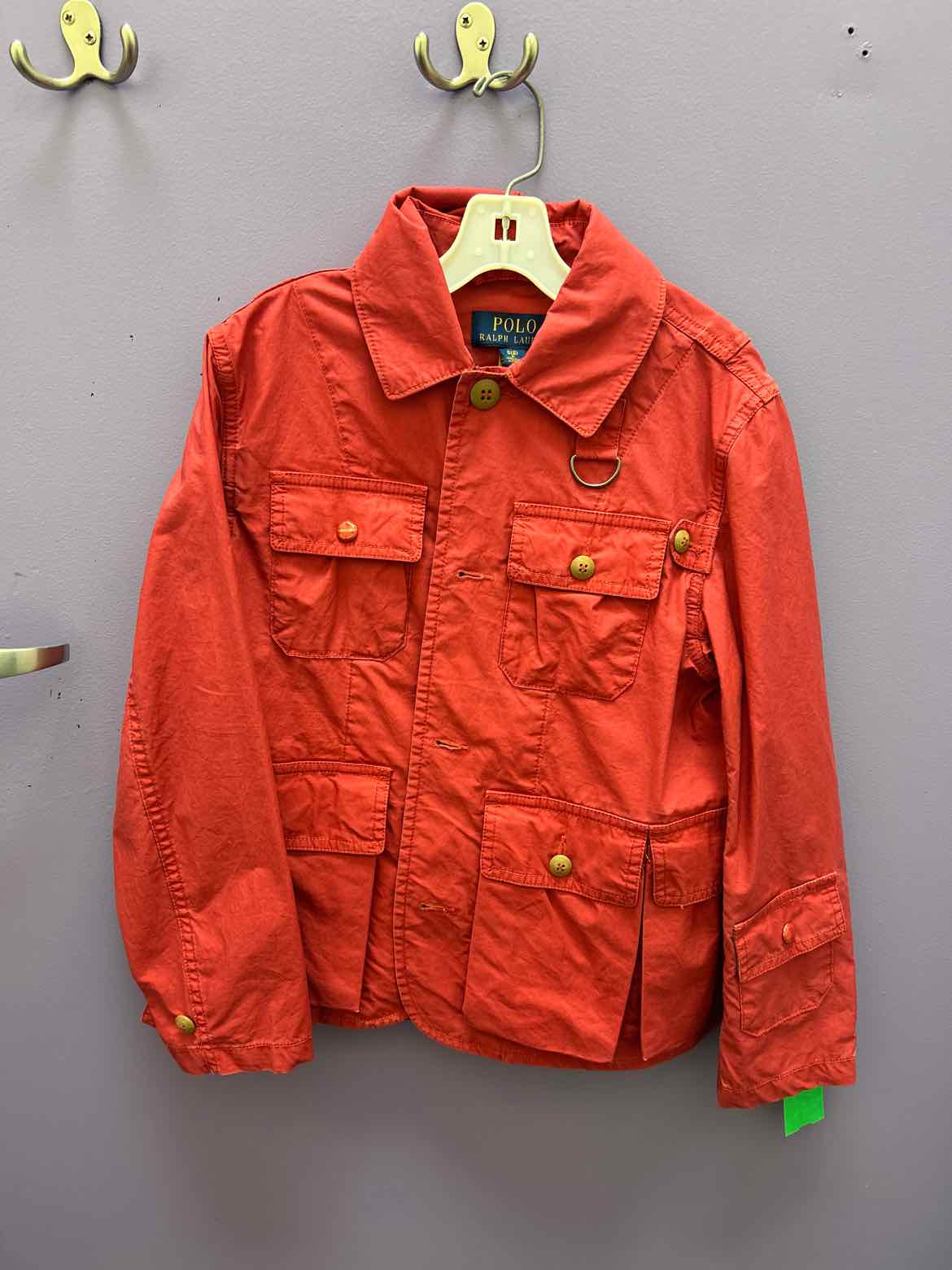 Polo Ralph Lauren (A) Red Youth Size 8 Jacket Light