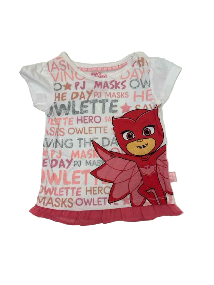 PJ Mask Character Toddler Size 2T 2PCSleepwear