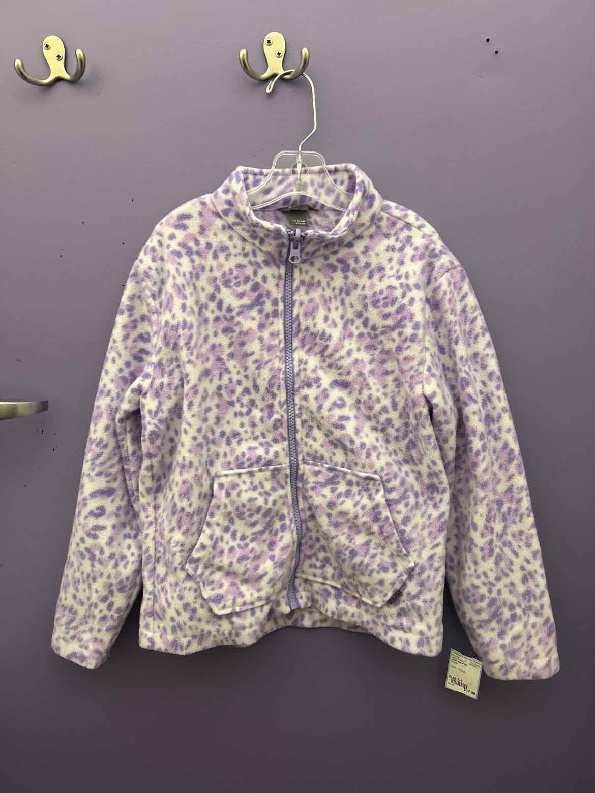 Eddie Bauer (B) Purple Youth Size 7-8 Jacket Fleece