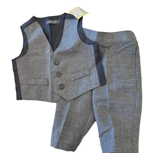 Van Huesen (C) Gray Infant Size 6-9 MO 2PC Dressy Suit
