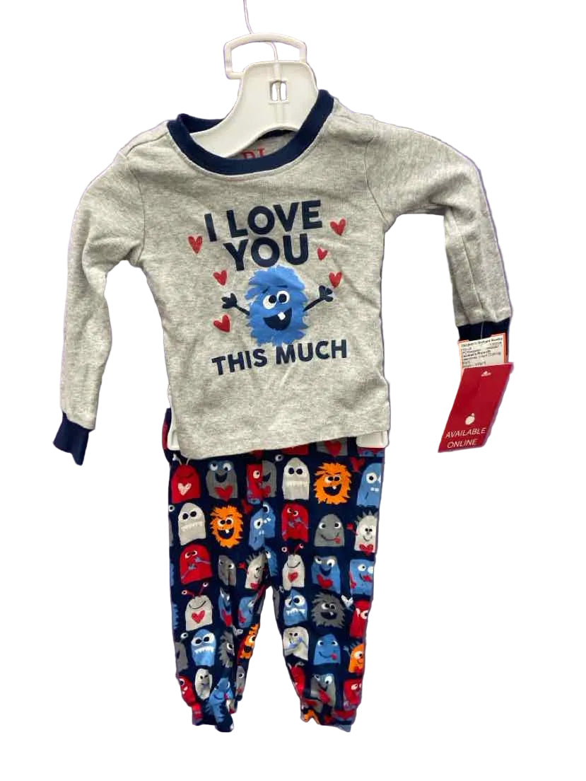Children's Place (D) Valentines Infant Size 3-6 MO 2PCSleepwear