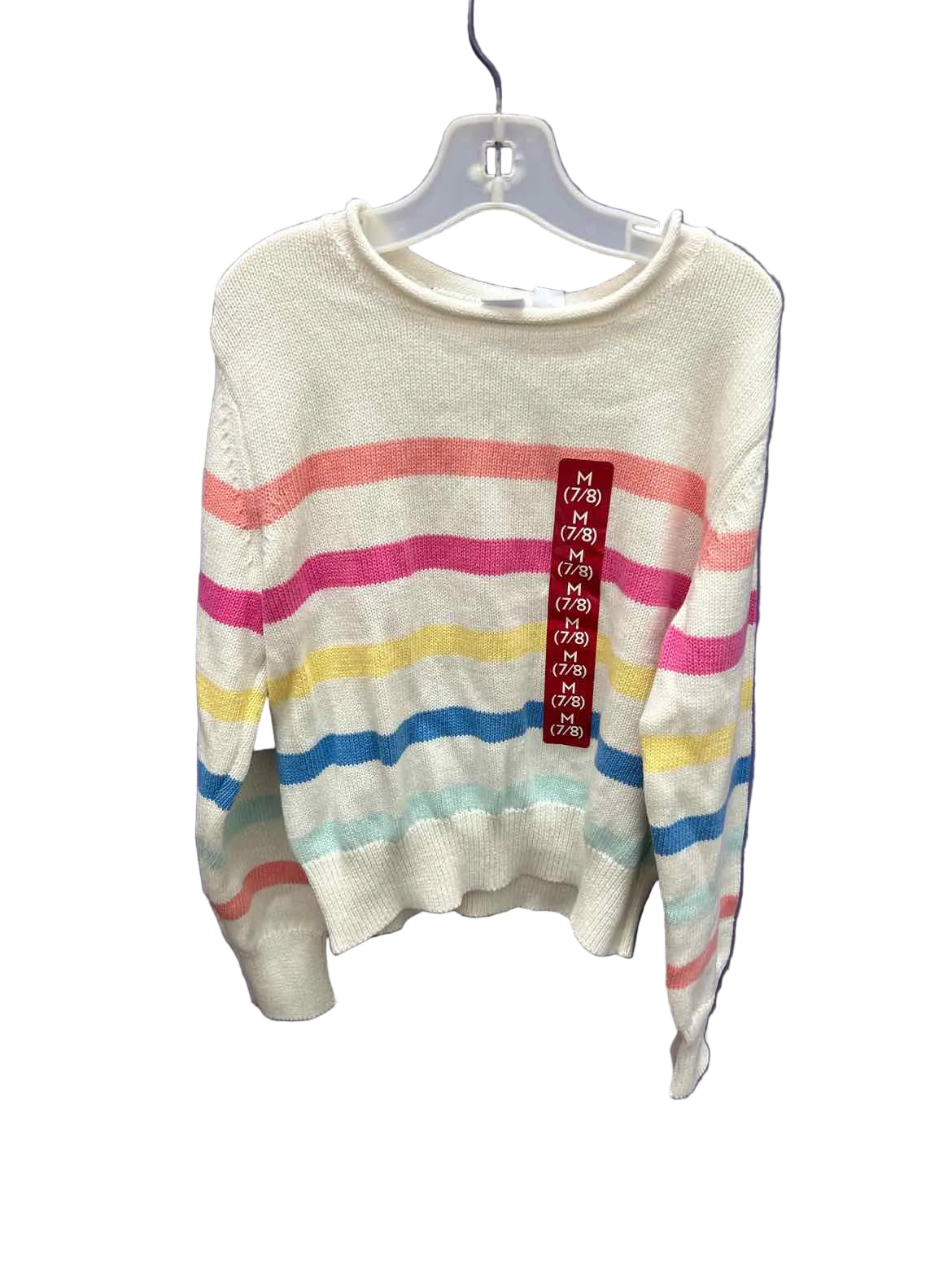 Gap (B) Stripe Youth Size 7-8 SweaterLight