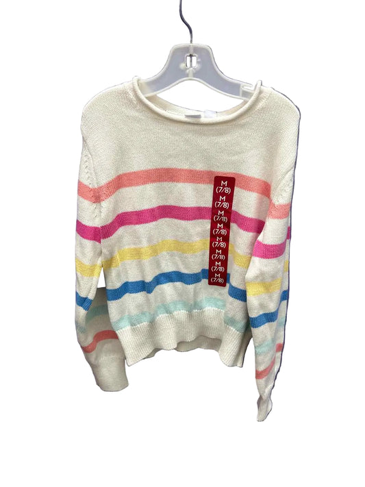 Gap (B) Stripe Youth Size 7-8 SweaterLight