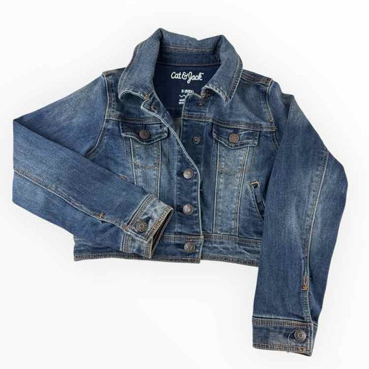 Cat and Jack (D) Blue Youth Size 6 Jacket Denim