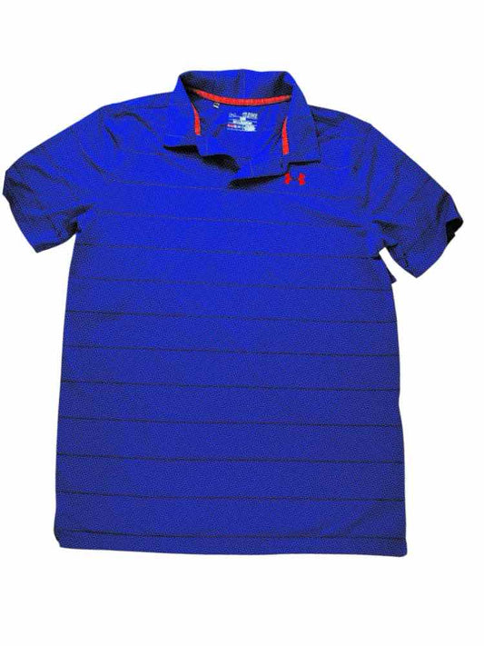 Under Armour (B) Blue Youth Size 14 AthleticPolo