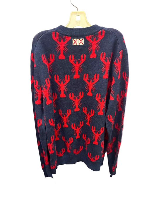 Vineyard Vines (A) Red Blue Youth Size 14 SweaterHeavy