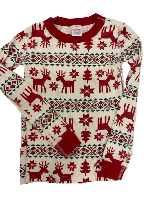 Hanna Andersson (A) Christmas Youth Size 8 2PCSleepwear