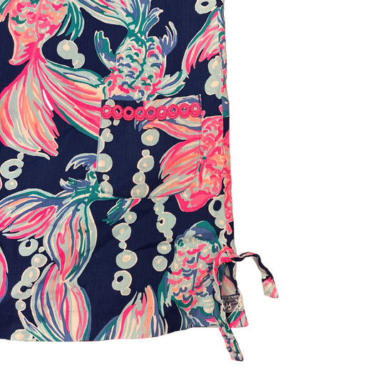 Lilly Pullitzer (AA) Blue Pink Youth Size 10 CasualDress