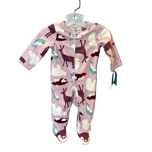 Carters (C) Purple Infant Size 6 MO 1PCSleepwear