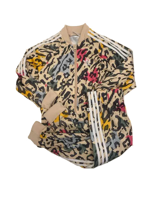Adidas (B) Animal Print Toddler Size 4T 2PCAthleticPantSuit