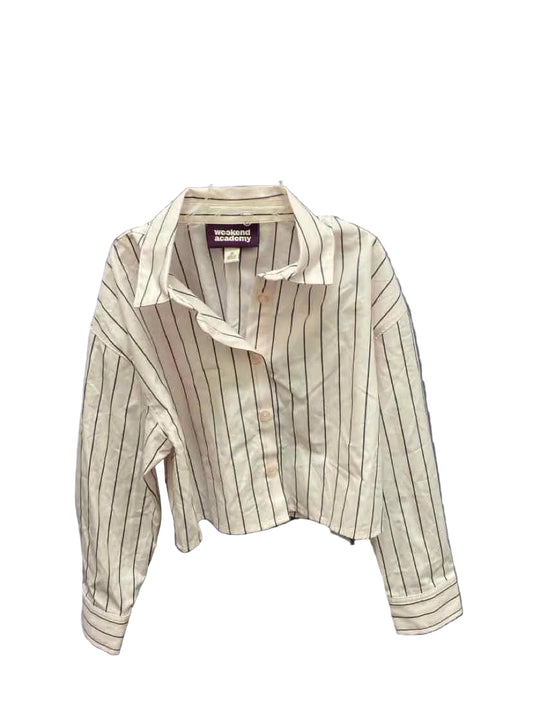 Stripe Youth Size 8 ButtondownLS