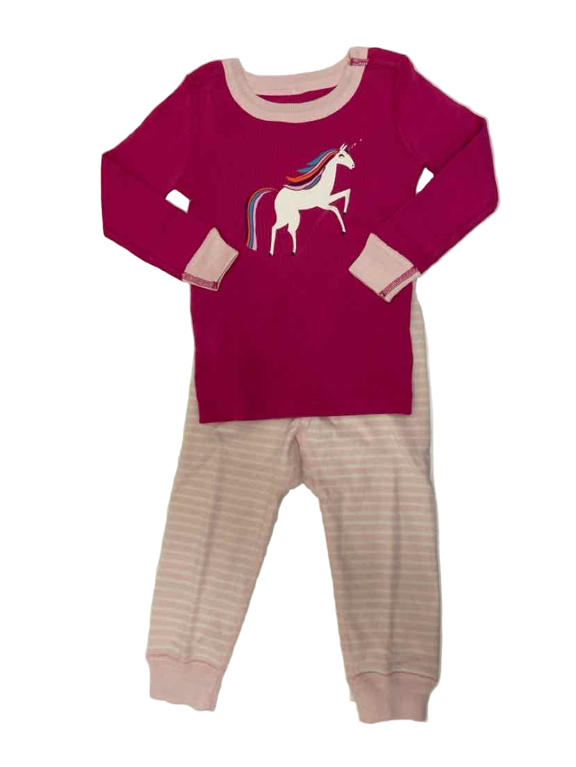 Hanna Andersson (A) Pink Toddler Size 2T 2PCSleepwear