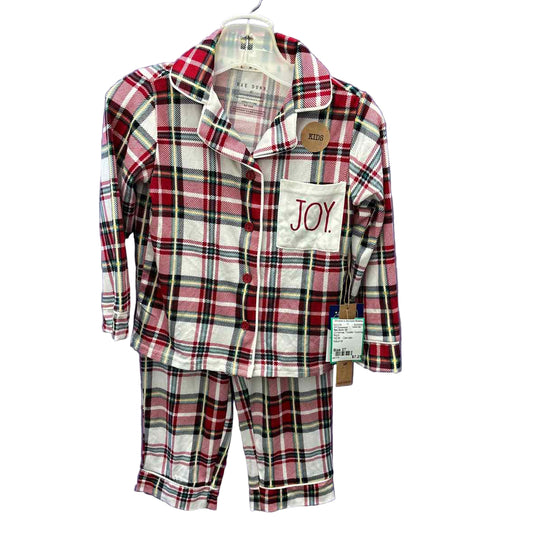 Rae Dunn (D) Christmas Toddler Size 3T 2PCSleepwear