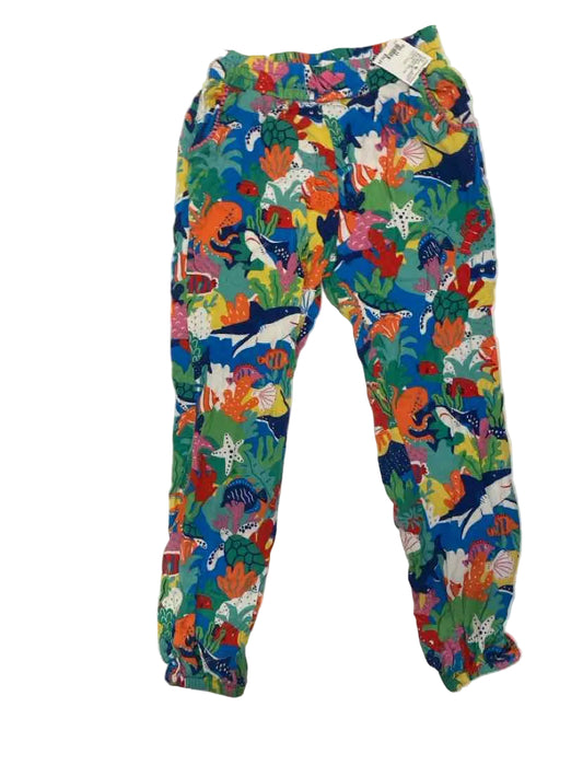 Mini Boden (A) Blue Green Youth Size 12 PantBasic