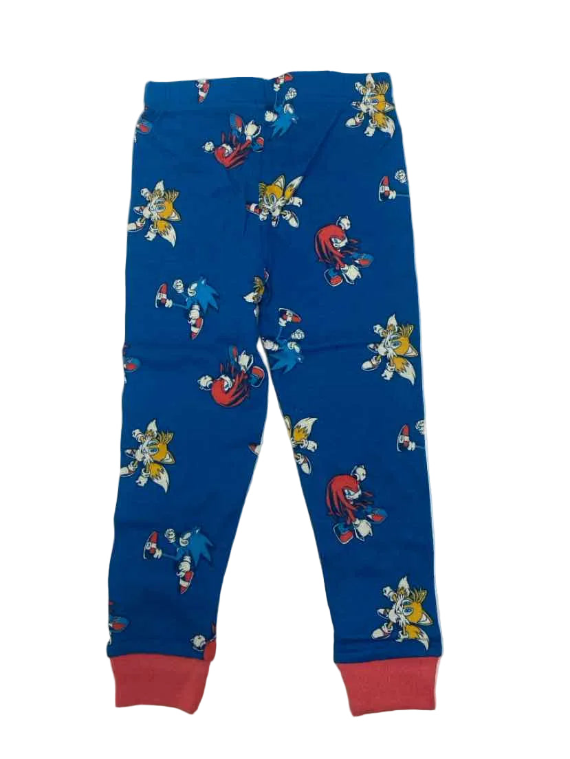 Sega Character Toddler Size 3T 2PC Sonic Sleepwear