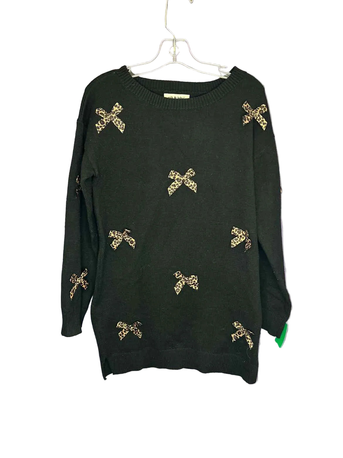 Nik & Leksi Black Youth Size 10-12 SweaterHeavy