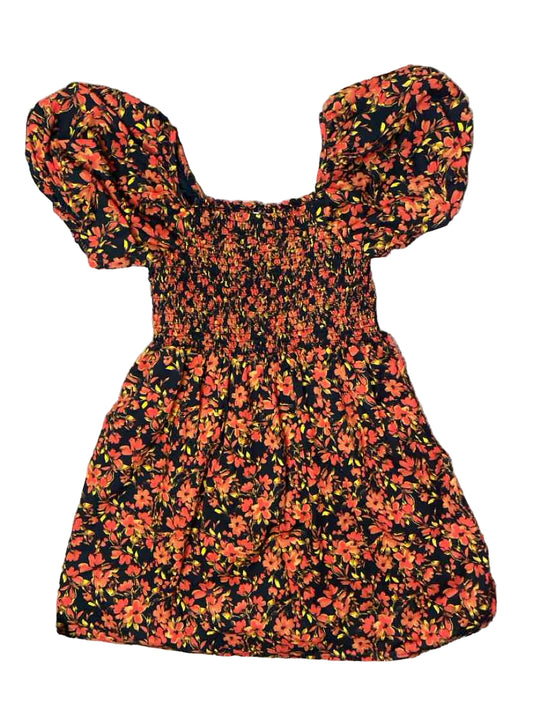 Gap (B) Black Orange Youth Size 6-7 CasualDress