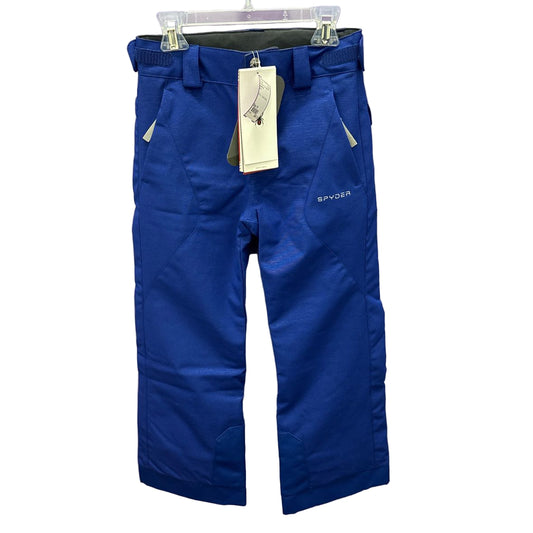 Spyder (A) Blue Youth Size 10 Snow Bibs Pants