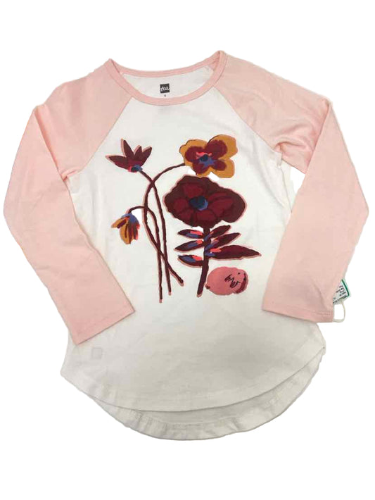 Tea Collection (A) Pink Toddler Size 5 LSTop