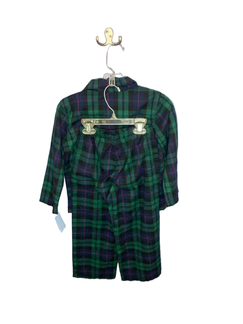 Old Navy (C) Blue Green Toddler Size 5T 2PCSleepwear
