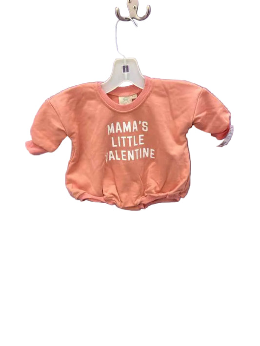 Triple the Joy Valentines Infant Size 0-3 MO Sweatshirt