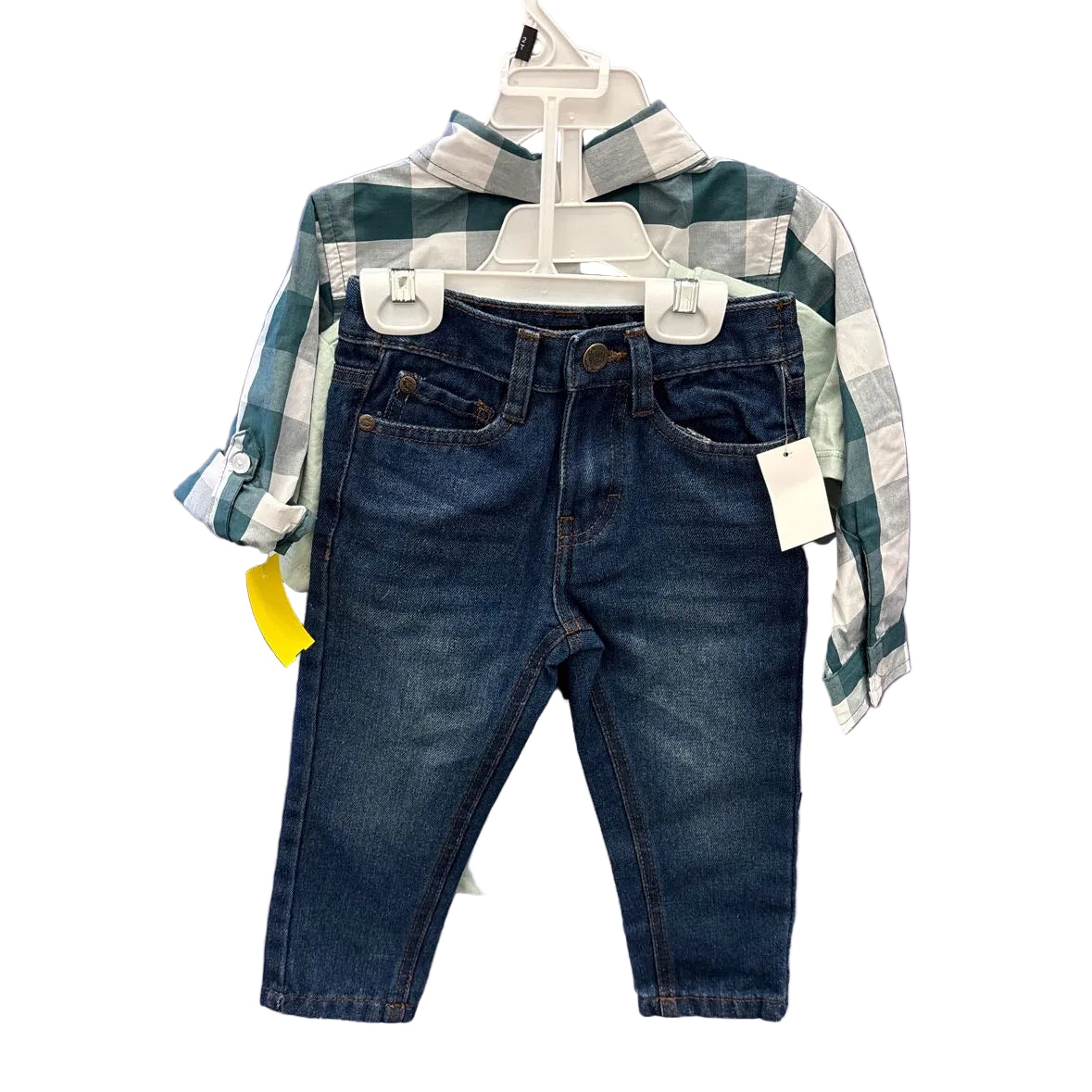 American Hawke (E) Blue Green Toddler Size 2T 3PCCasual