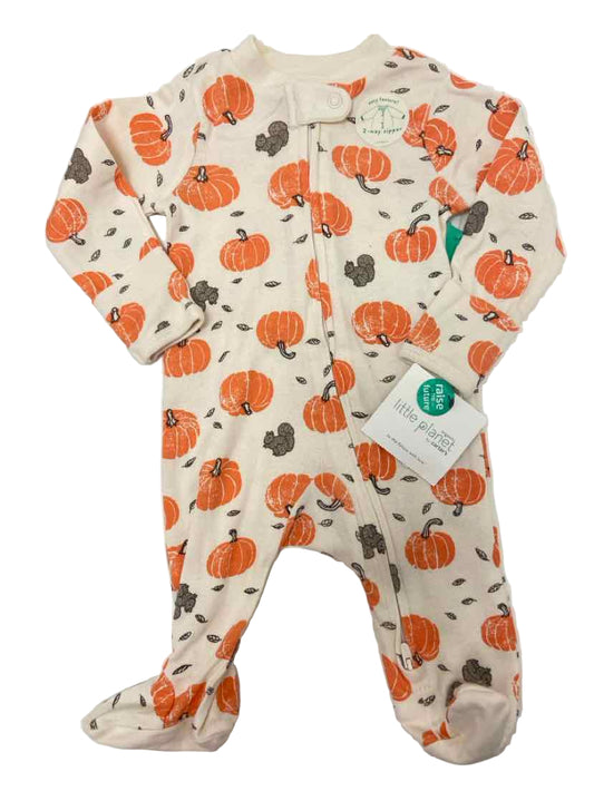 Little Planet (D) Cream Infant Size 3 MO 1PCSleepwear