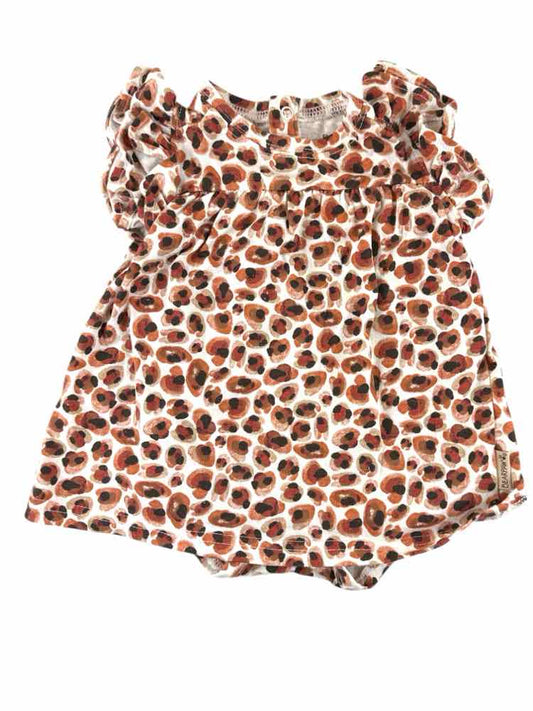 Bearpaw (AA) Animal Print Infant Size 3-6 MO CasualDress