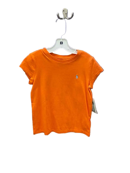 Ralph Lauren (A) Orange Youth Size 7 SSTop