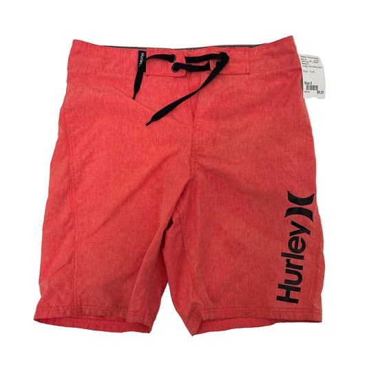 Hurley (C) Orange Youth Size 8 Swim Trunks