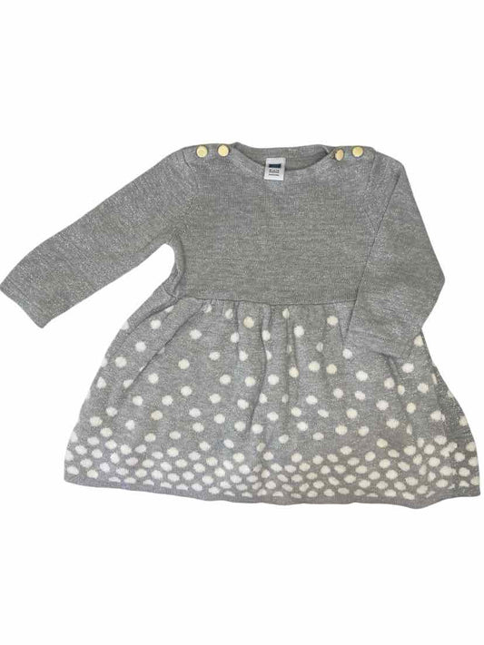 Janie and Jack (A) Gray Infant Size 6-12 MO CasualDress