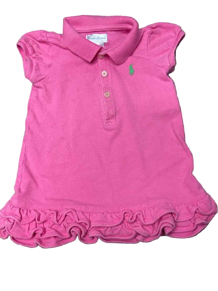 Ralph Lauren (A) Pink Infant Size 9 MO CasualDress
