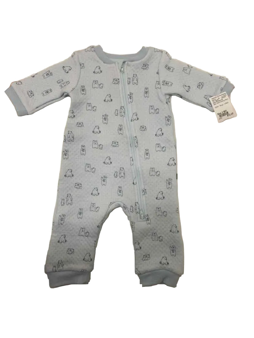 Deux Par Deux (A) Blue Infant Size 3 MO 1PC Casual