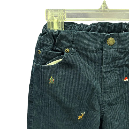 Janie and Jack (A) Navy Youth Size 12 Pant Corduroy