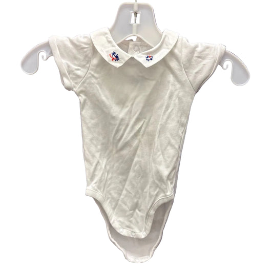 Jacadi (A) White Infant Size 6 MO Polo